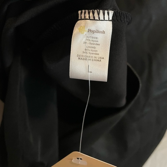 NWT Popilush black mini skirt - Picture 10 of 11
